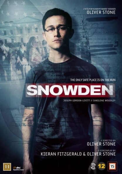 Snowden DVD - Nordiskt omslag
